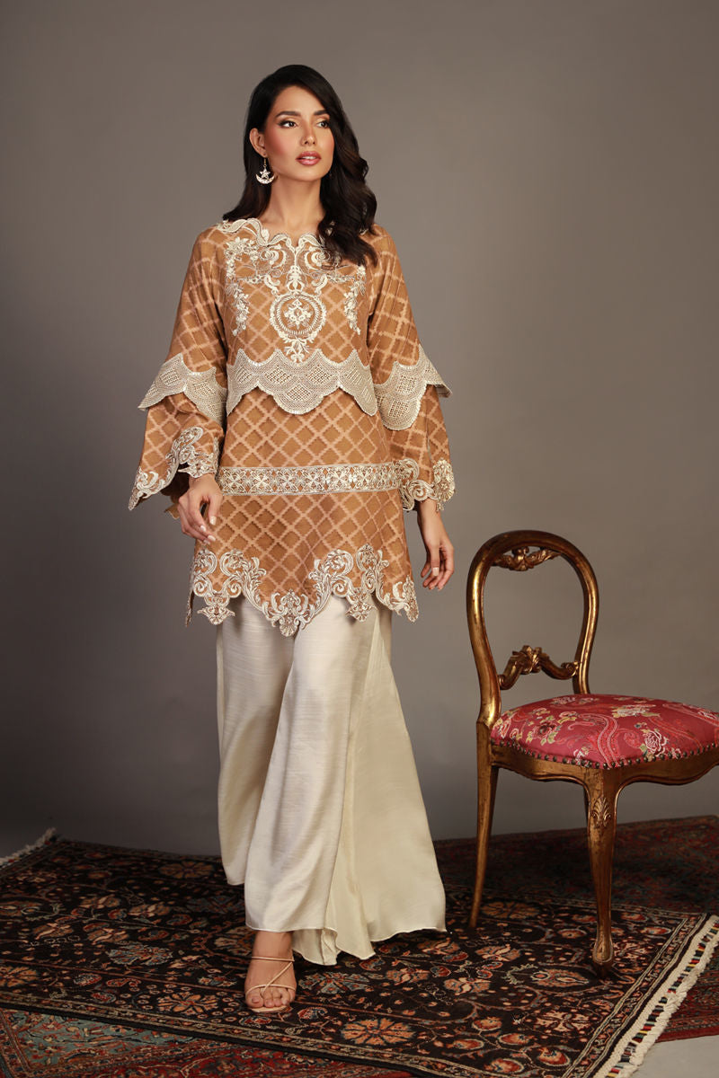 Shamaeel - RV-01 - Self Jacquard/Cotton Silk