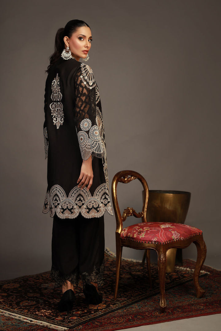 Shamaeel - RV-05 - Sheesha Silk & Self Jacquard/Cotton Silk