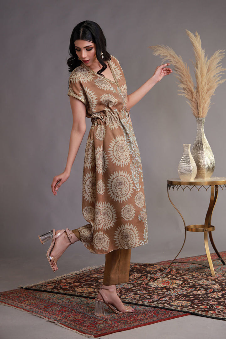 Shamaeel - WFE-04 - Khaadi Silk/Cotton Silk