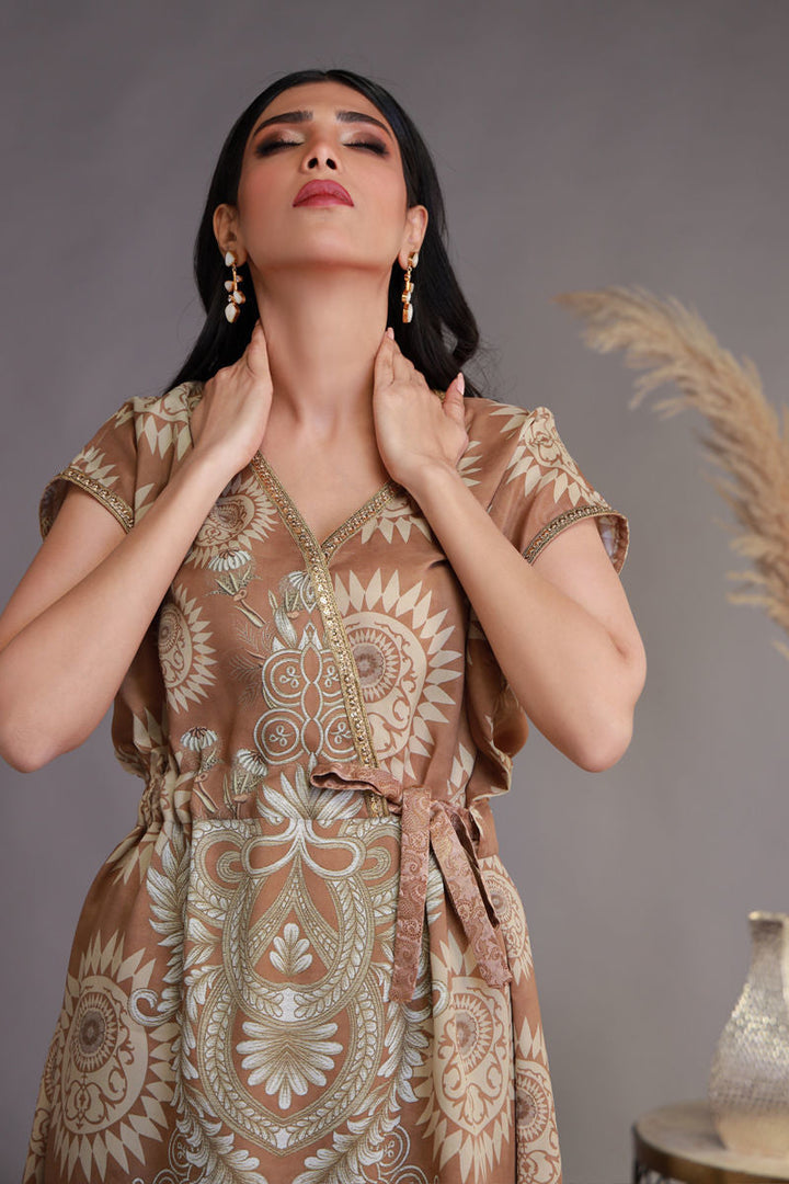 Shamaeel - WFE-04 - Khaadi Silk/Cotton Silk