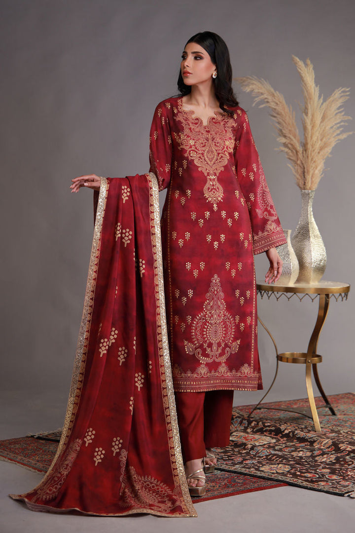 Shamaeel - WFE-02 - Khaadi Silk/Cotton Silk