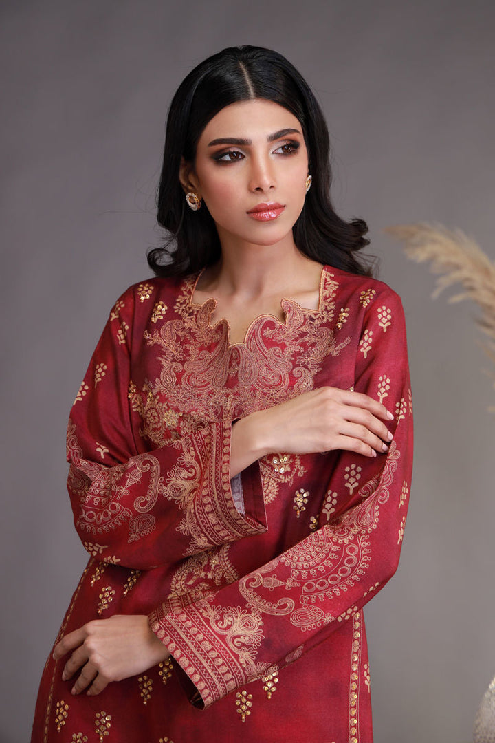 Shamaeel - WFE-02 - Khaadi Silk/Cotton Silk