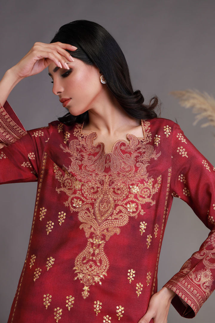 Shamaeel - WFE-02 - Khaadi Silk/Cotton Silk