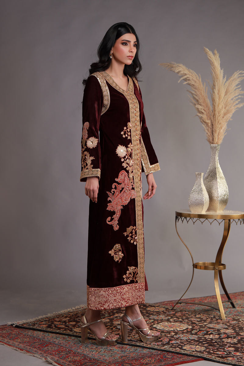 Shamaeel - WFE-01 - Velvet/Cotton Silk