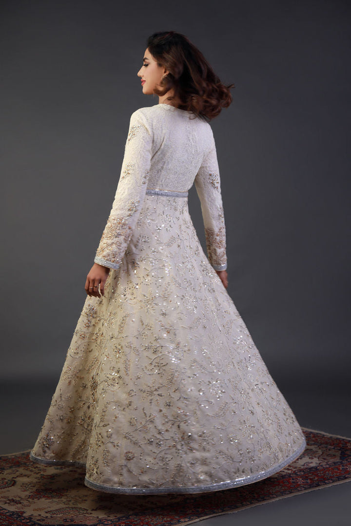 Shamaeel - EE-16 - Textured Net/Cotton Silk