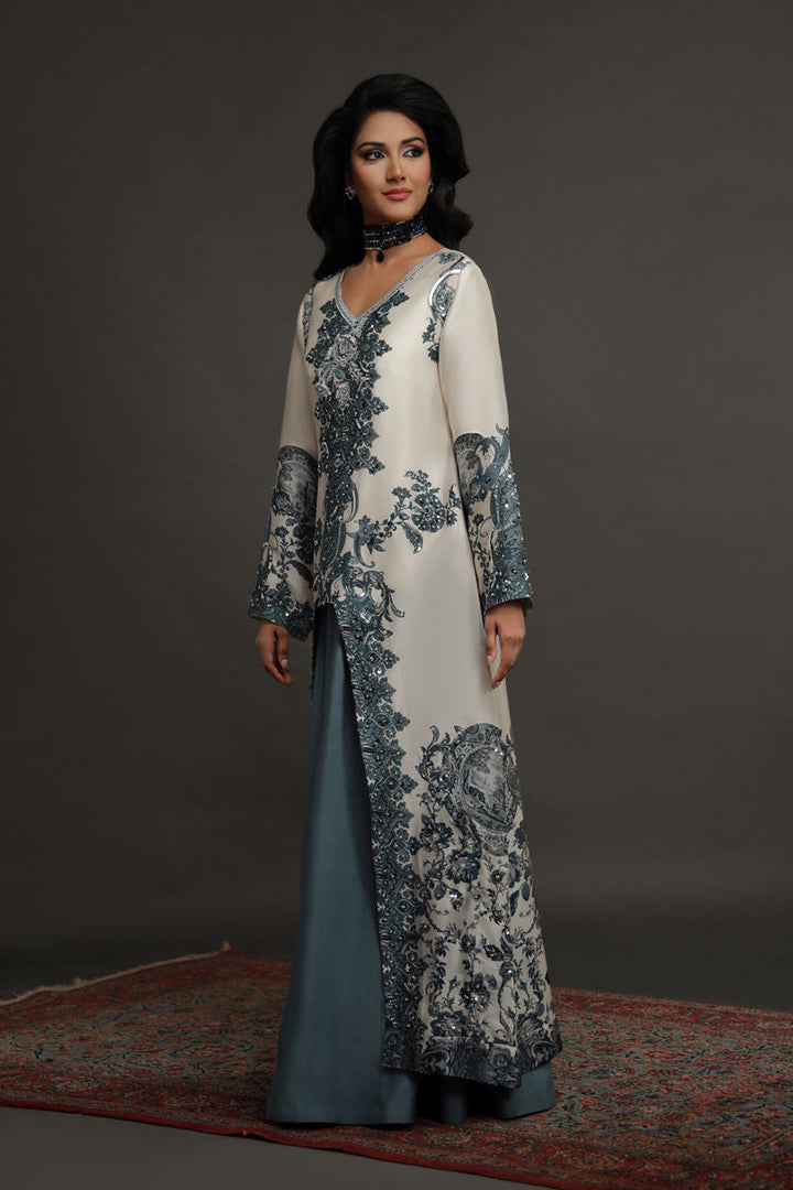 Shamaeel - Flora-08 - Sheesha Silk/Cotton Silk