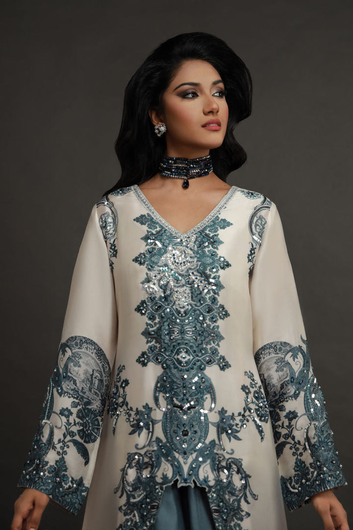 Shamaeel - Flora-08 - Sheesha Silk/Cotton Silk