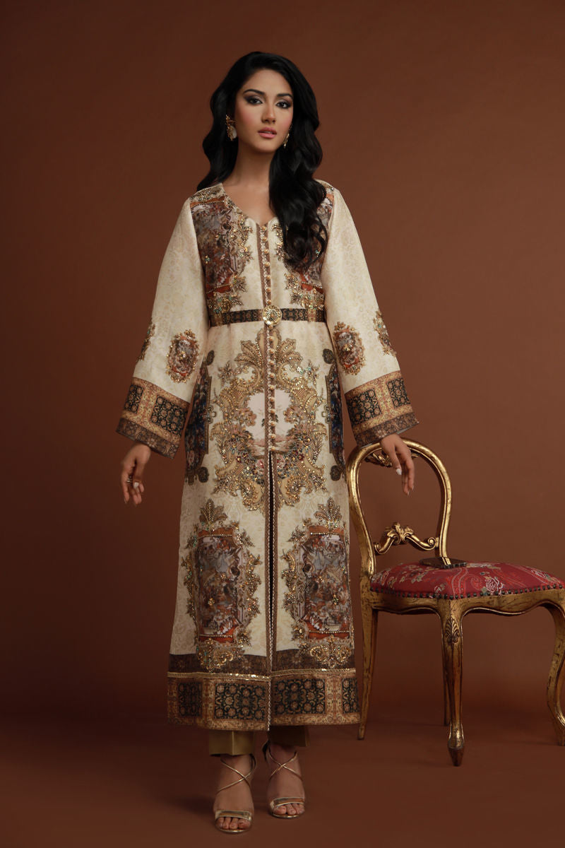 Shamaeel - Flora-07 - Sheesha Silk/Cotton Silk