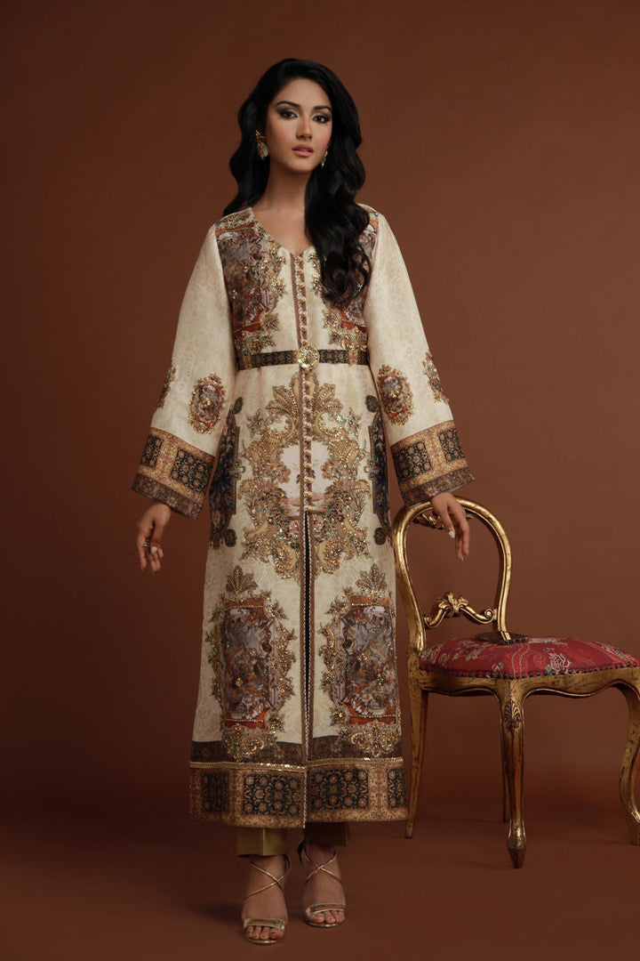 Shamaeel - Flora-07 - Sheesha Silk/Cotton Silk