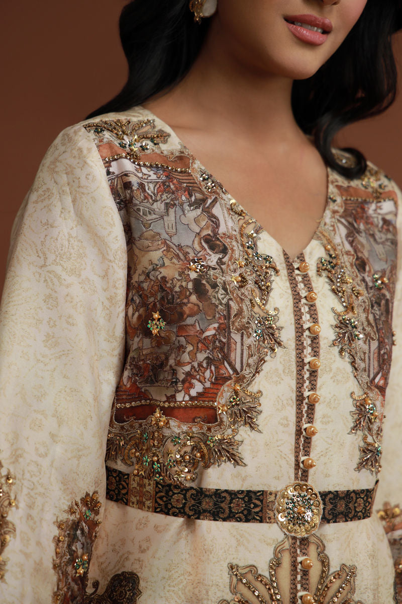 Shamaeel - Flora-07 - Sheesha Silk/Cotton Silk