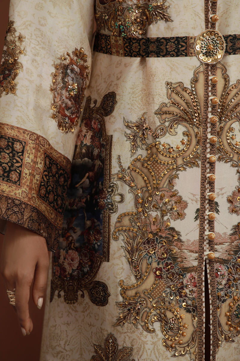 Shamaeel - Flora-07 - Sheesha Silk/Cotton Silk