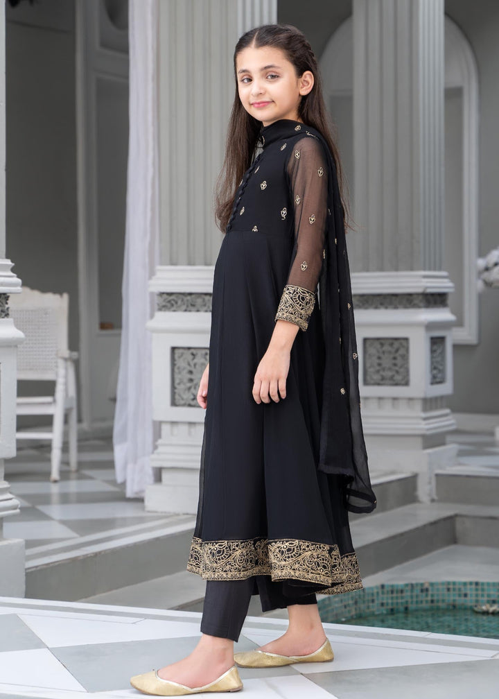 Laleen Maya Pishwas Black 3 Piece
