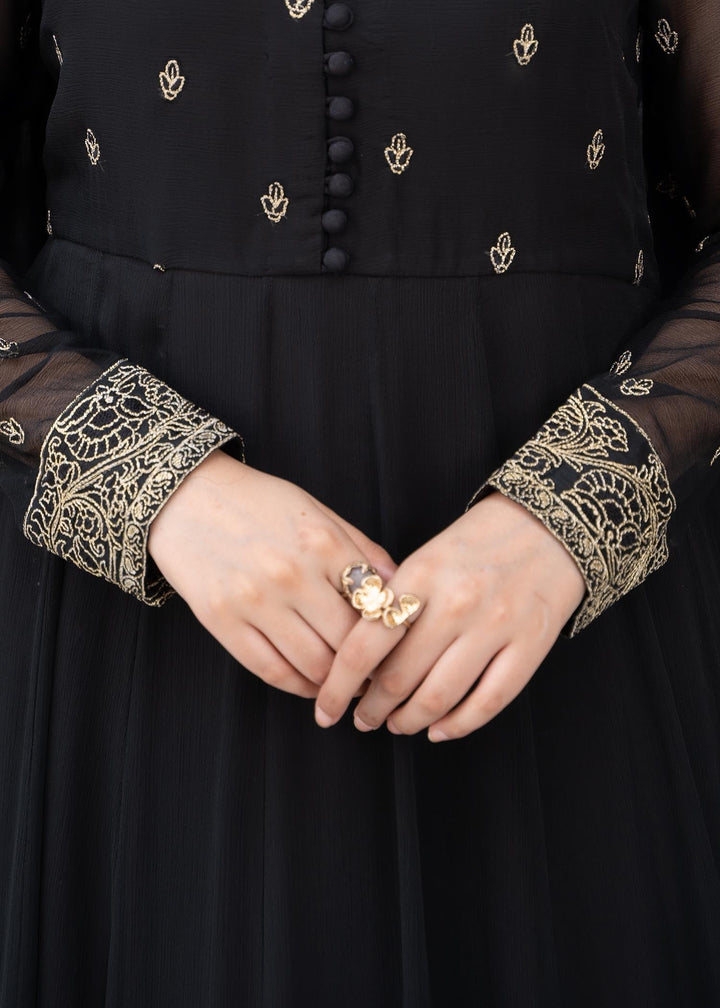 Laleen Maya Pishwas Black 3 Piece