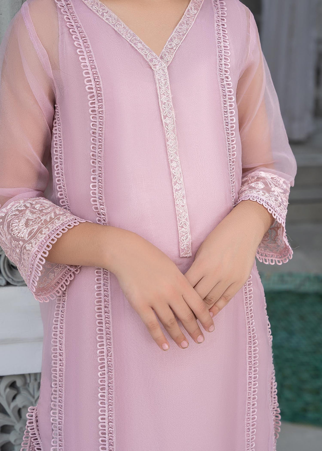 Laleen Myza 3 Piece Suit Purple