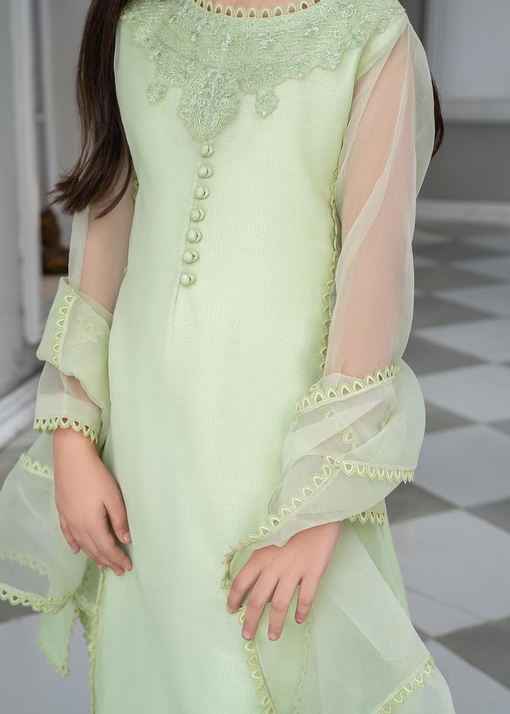Laleen Qiara 3 Piece Suit Green