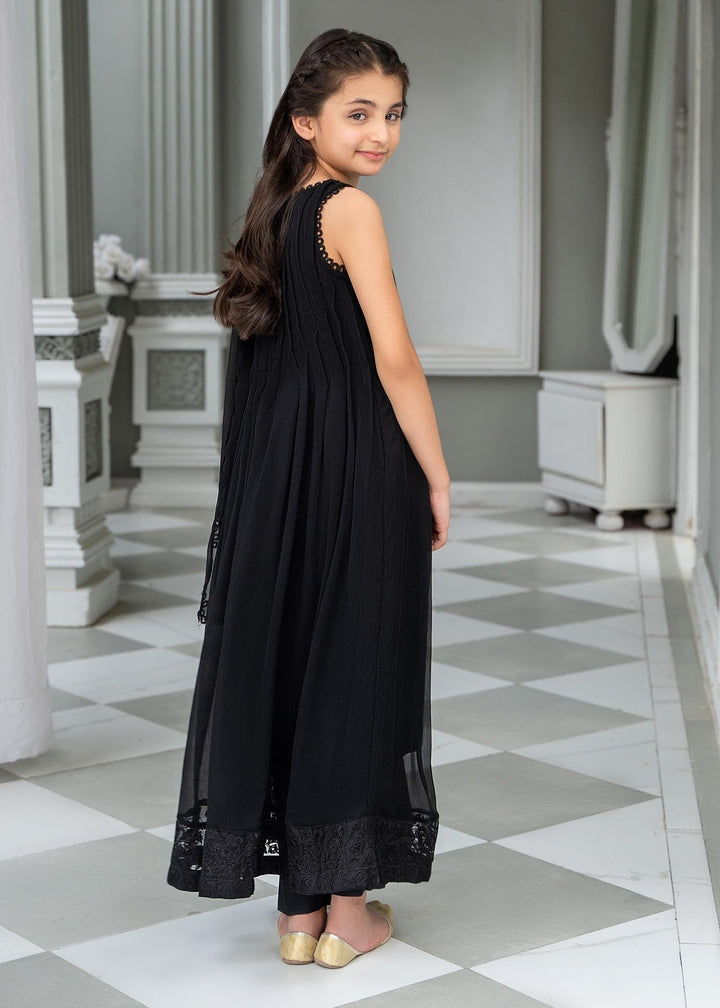 Laleen Rahi Pishwas Black 3 Piece