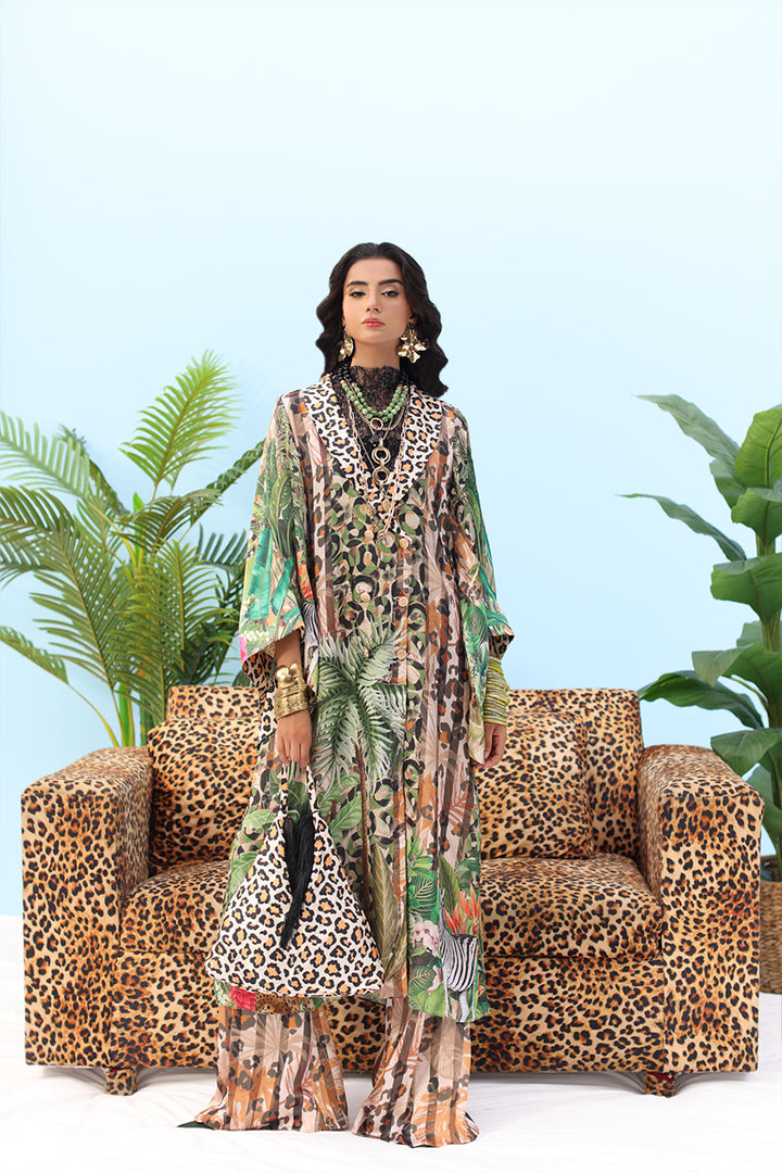 Musferah Saad - FIERCE - Silk - 5 Piece