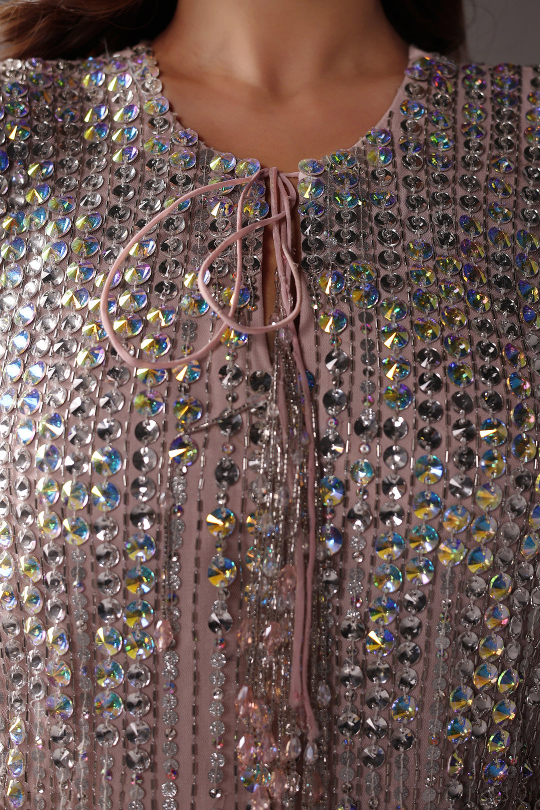 Reema Ahsan - Miran Net & Rawsilk Suit For Women - Pink - 2 Piece