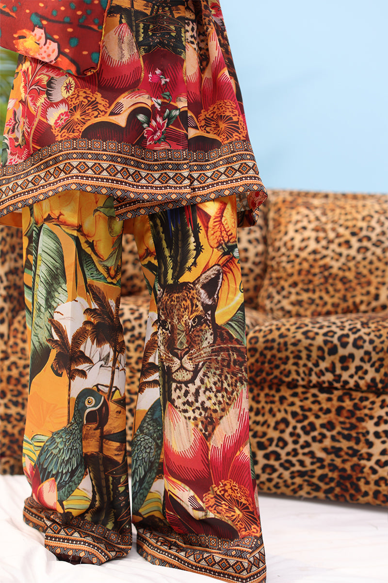 Musferah Saad - GOLDEN SOL - Rich and radiant - Silk - 3 Piece