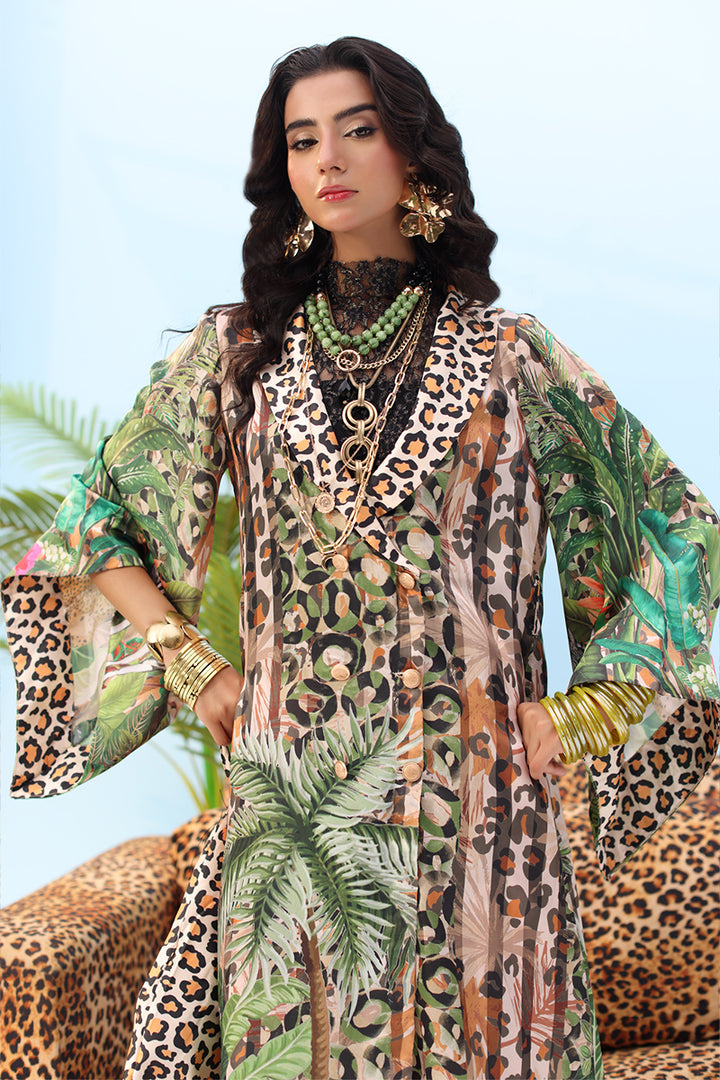 Musferah Saad - FIERCE - Silk - 5 Piece