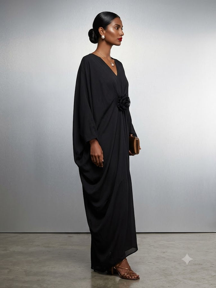 Maheen Khan Eclipse Kaftan Black 1 Piece
