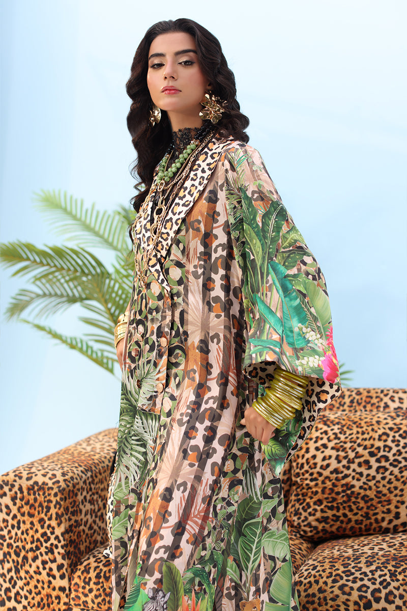 Musferah Saad - FIERCE - Silk - 5 Piece