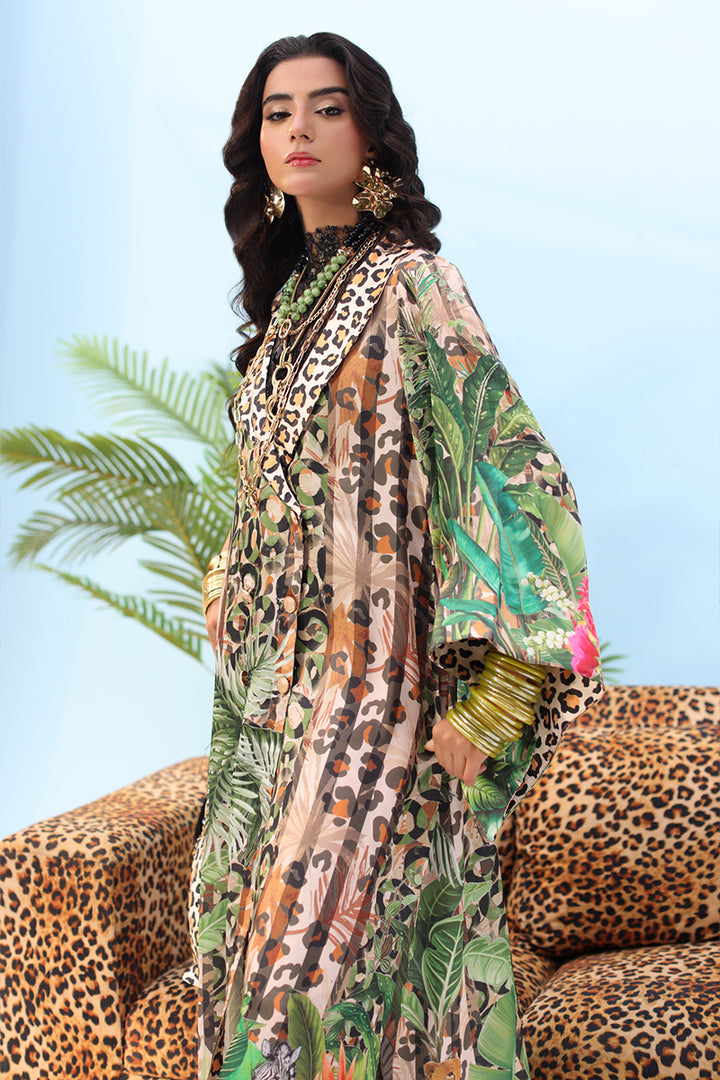 Musferah Saad - FIERCE - Silk - 5 Piece