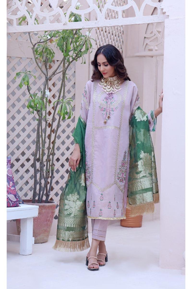 Oaks - Sitamgar - Masoori Embroidered 2 Pieces - Studio by TCS