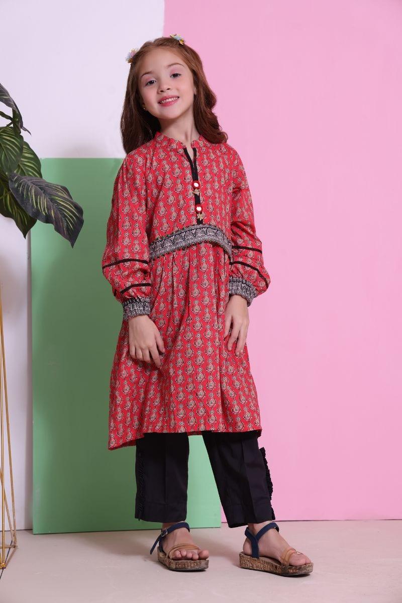 Oaks - Ava - Printed Kurti Lawn 1 Piece - Studio by TCS