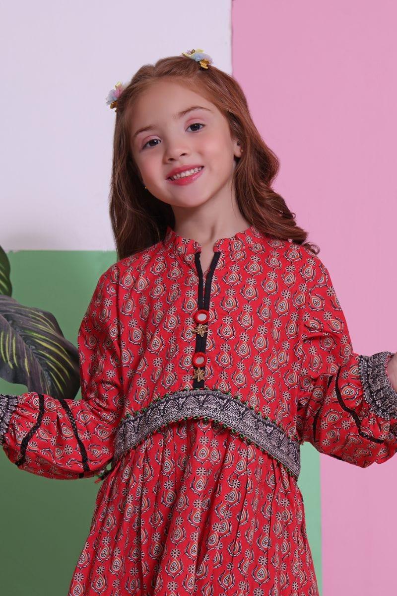 Oaks - Ava - Printed Kurti Lawn 1 Piece - Studio by TCS