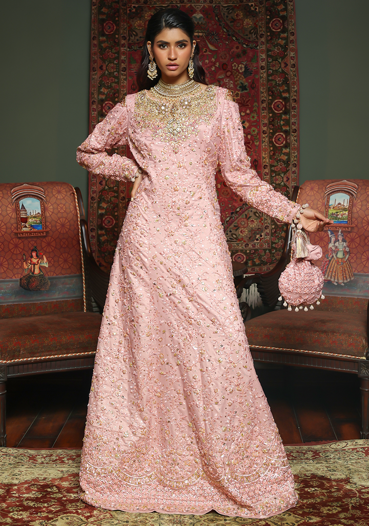 Huma Adnan - Noorielle - Powder Pink