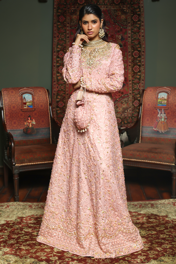 Huma Adnan - Noorielle - Powder Pink