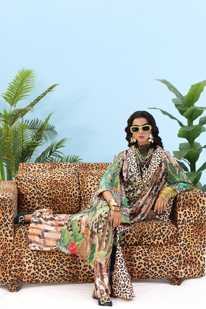 Musferah Saad - FIERCE - Silk - 5 Piece