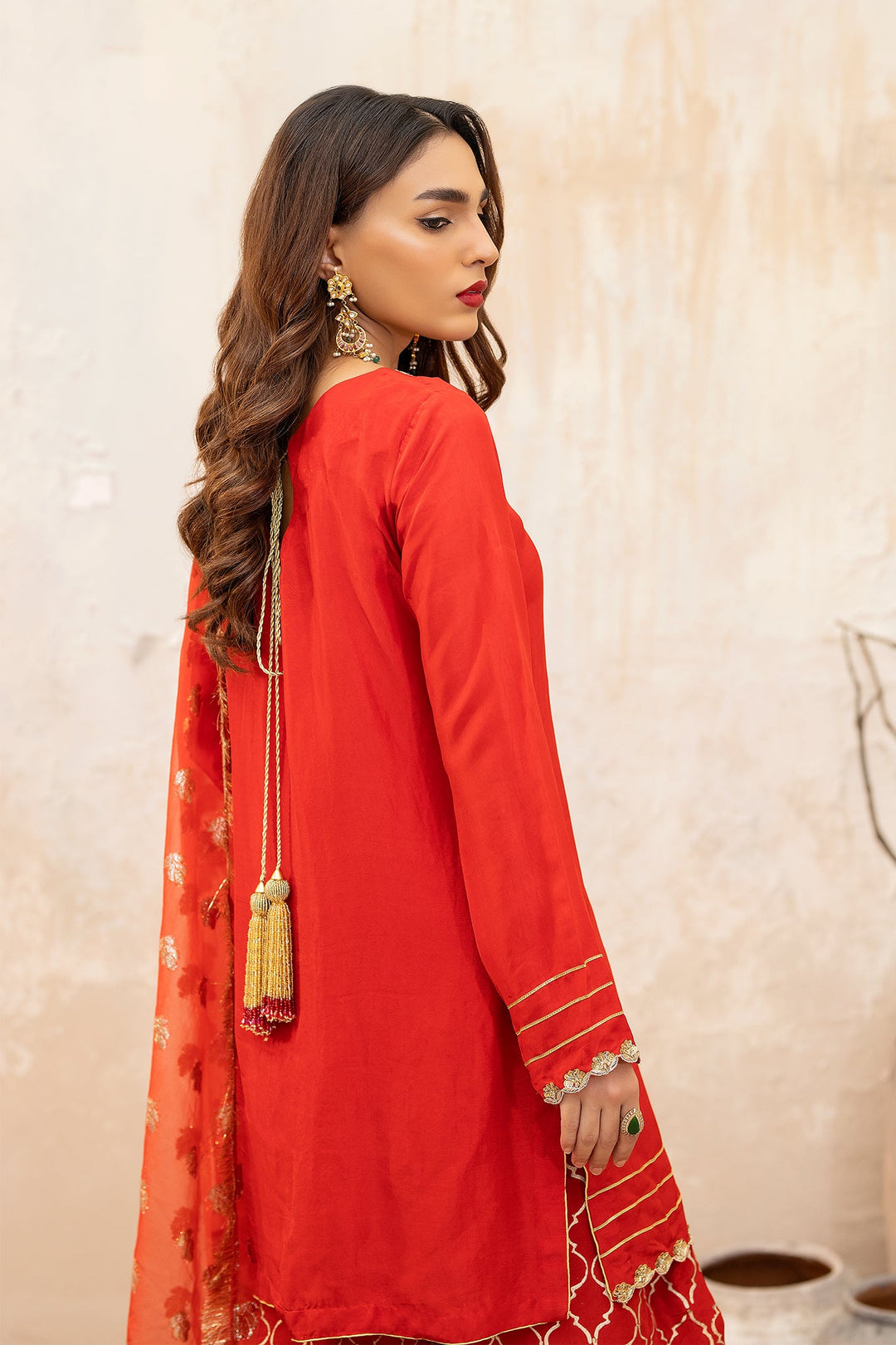 Syah - Dhani - Ramen Silk - Red - 3 Piece