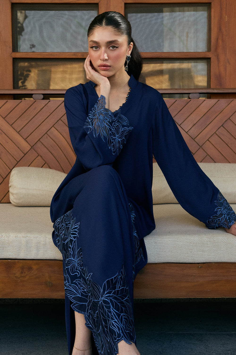 Natasha Kamal - Marina - Navy - 1 Piece - Studio by TCS