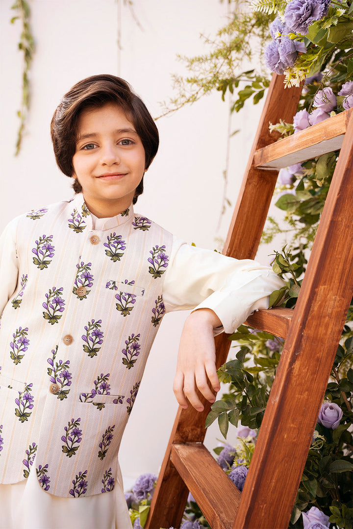 Hummingbirds - Paisley Print Waistcoat For Boy