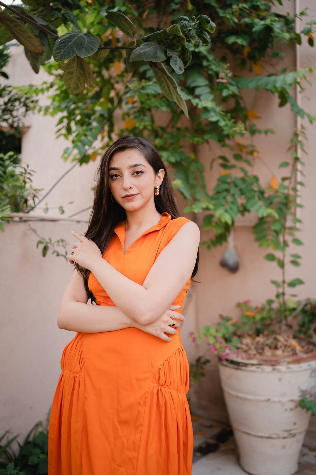 Syah - Serenade Gown - Orange - Grip - 1 Piece