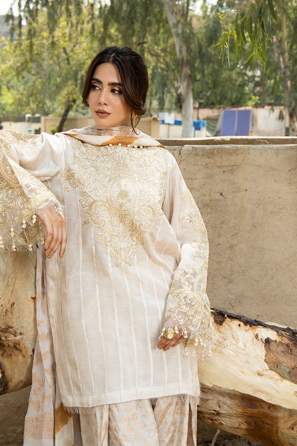 Arif Ashraf - Motiya - viscose blend - 3 Piece
