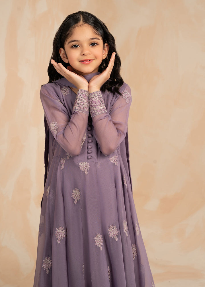 Laleen Phoney Pishwas Purple 3 Piece