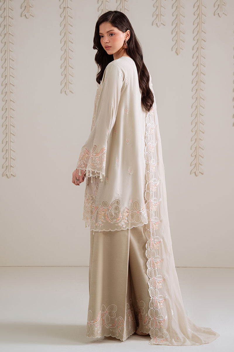 Cross Stitch - MEADOW MIST - Chiffon - 3 Piece - Unstitched