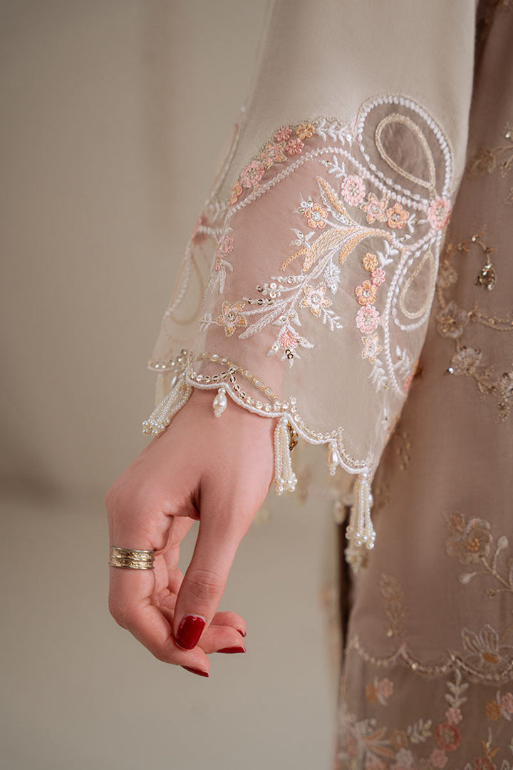 Cross Stitch - MEADOW MIST - Chiffon - 3 Piece - Unstitched