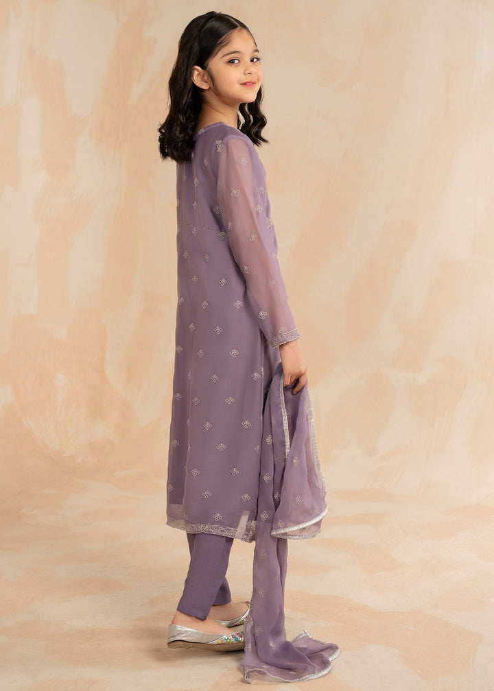 Laleen Taniya 3 Piece Suit Purple