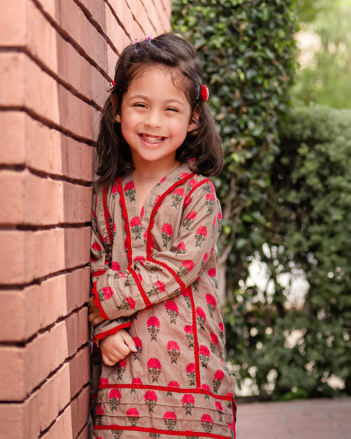 Kidoz Kloset - Poppy Premium Cotton Lace Set For Girl