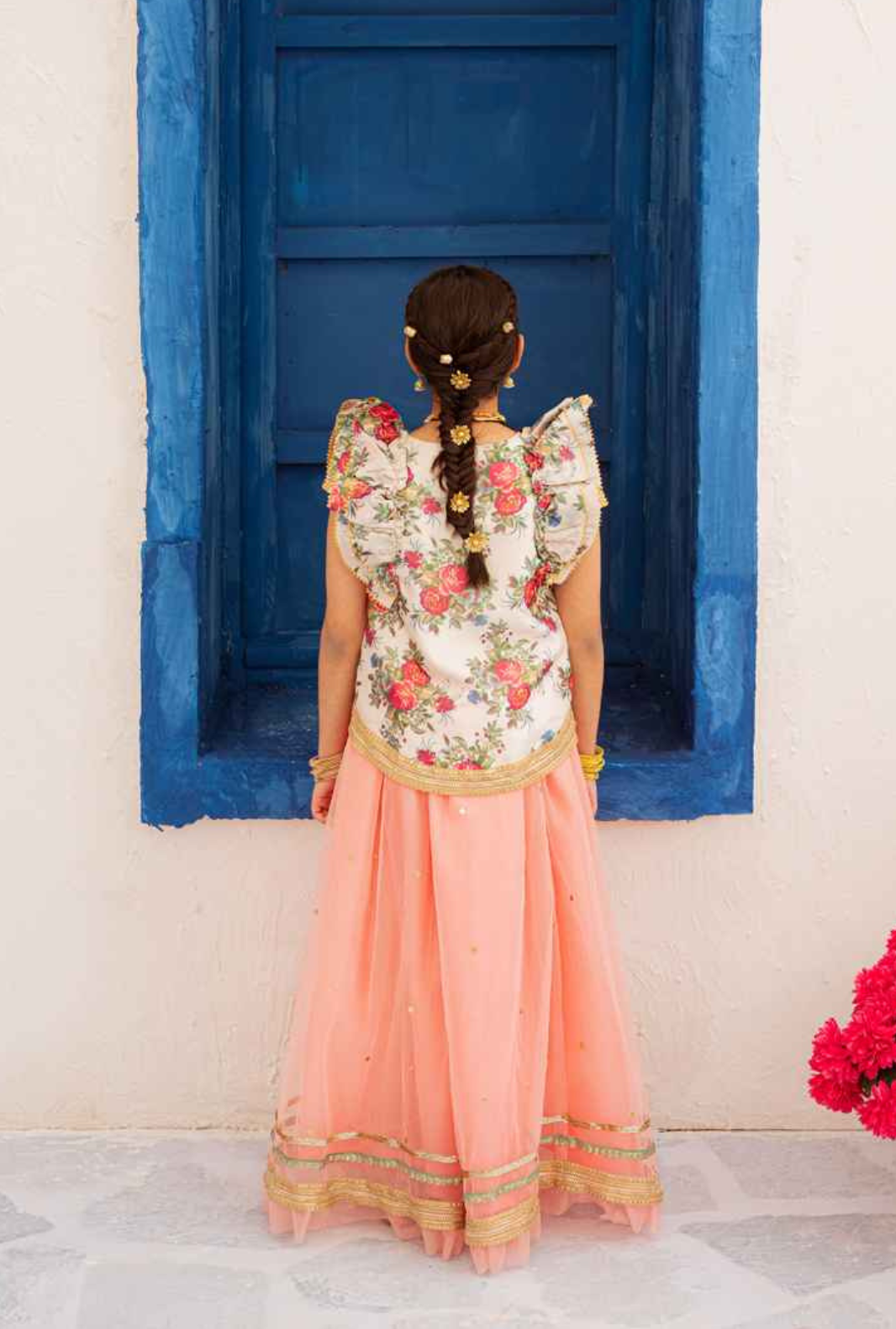 Hummingbirdspk - Amaryllis Lengha Set 3 Piece