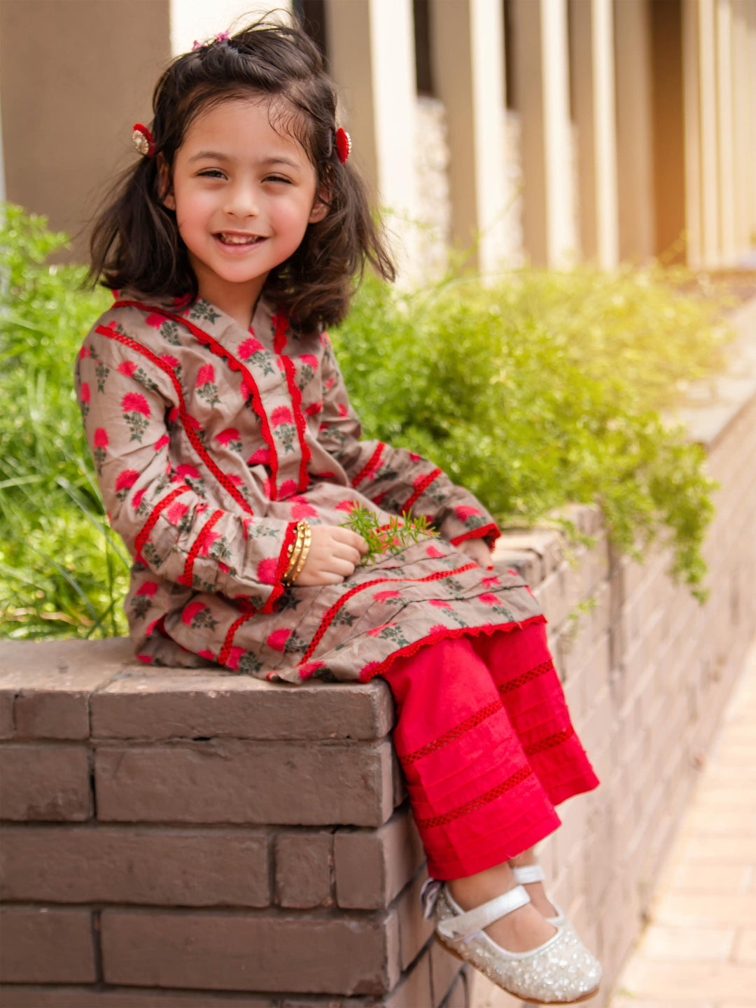 Kidoz Kloset - Poppy Premium Cotton Lace Set For Girl