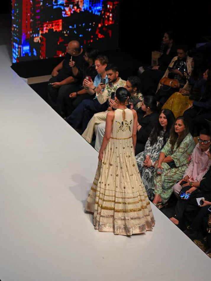 Pinktree ZAR-AFSHAN Pishwas Ivory 2 Piece