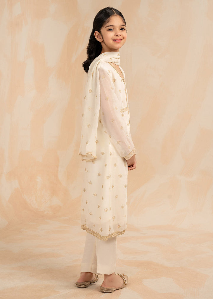 Laleen Sia 3 Piece Suit Ivory