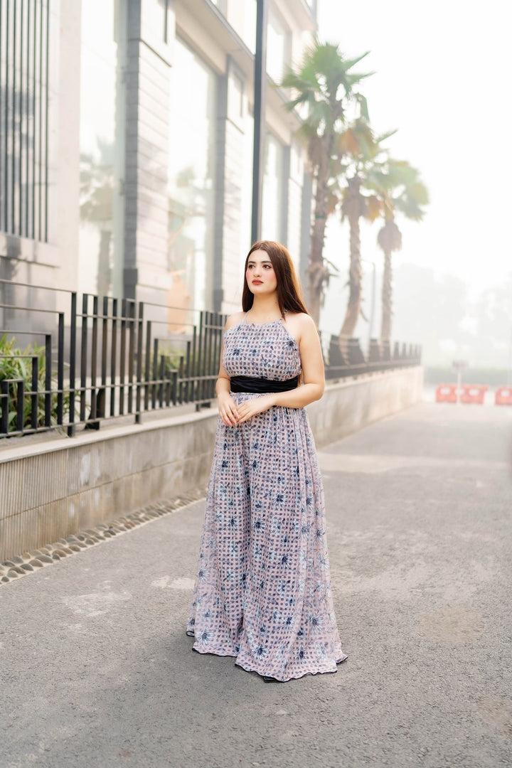 Syah - Net Jumpsuit - Cotton - 1 Piece