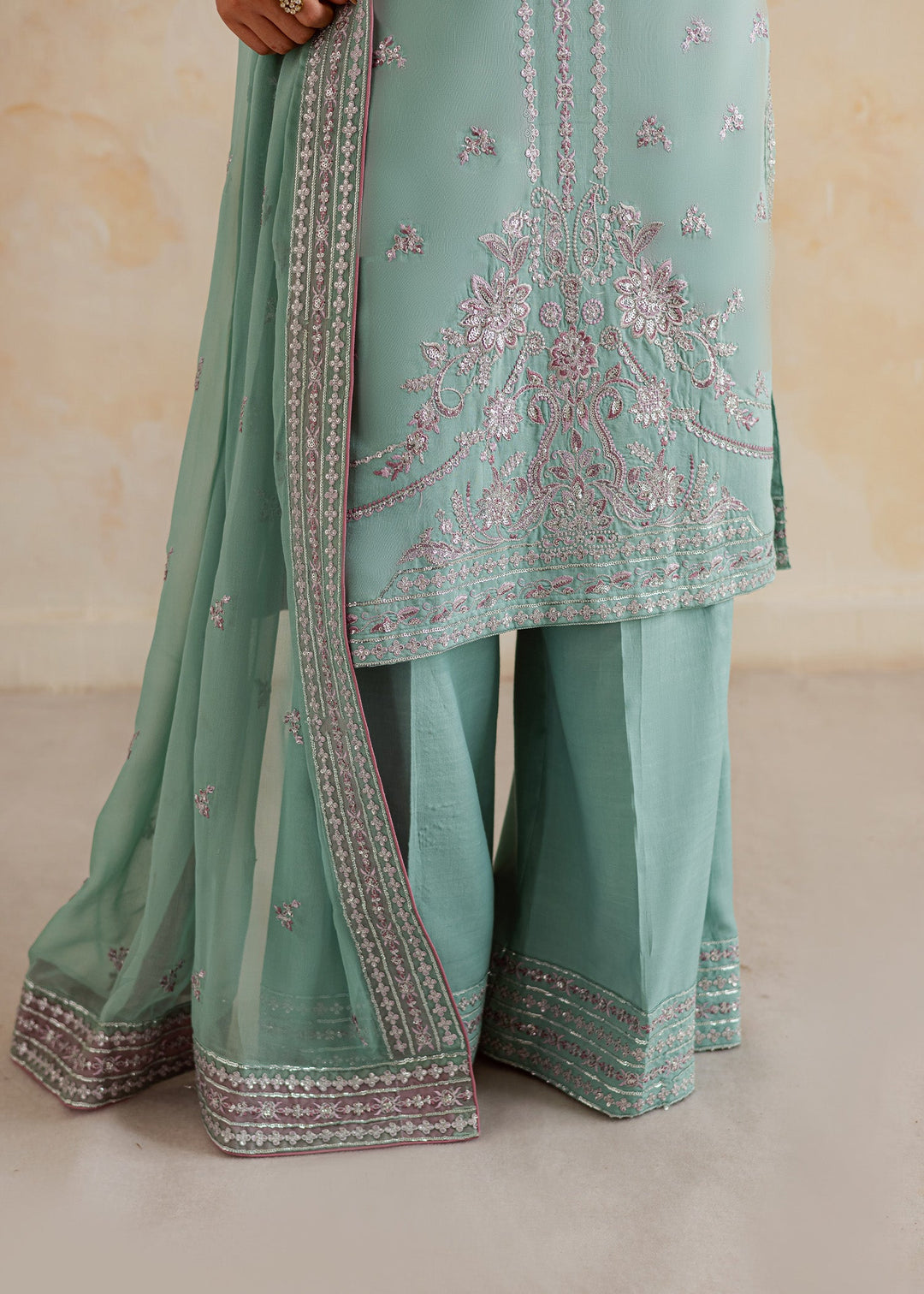 Allure by Ih - SEERAT - Fair Aqua - 3 Piece