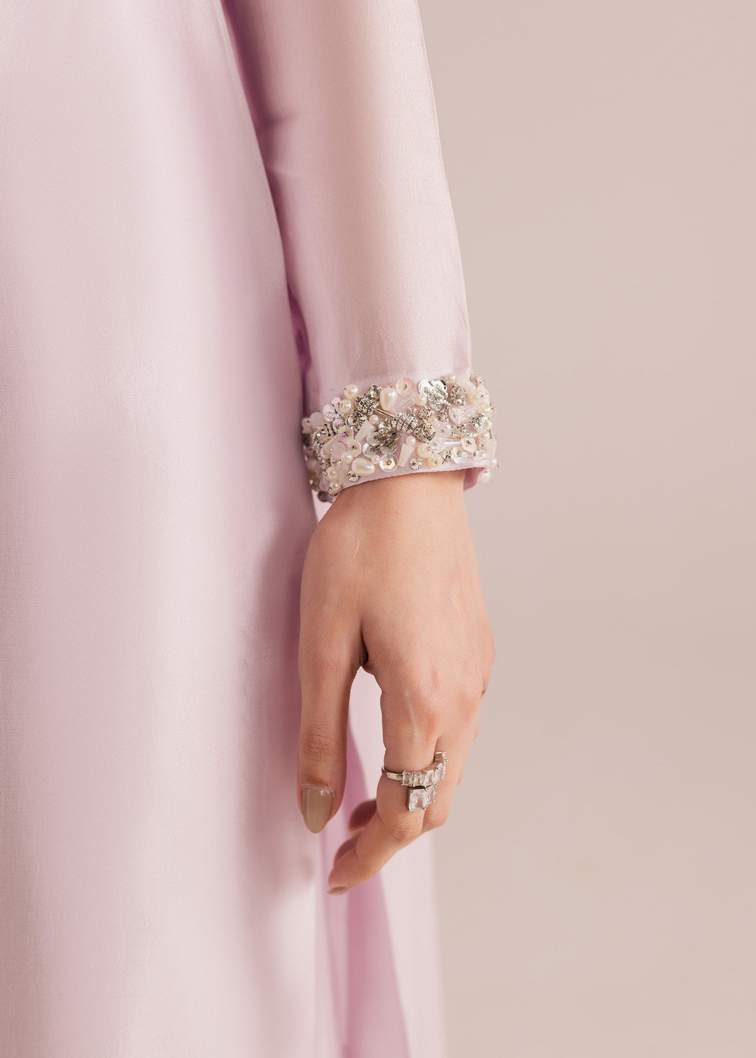 Allure By Ih - Silver Suit For Women - 3 Piece